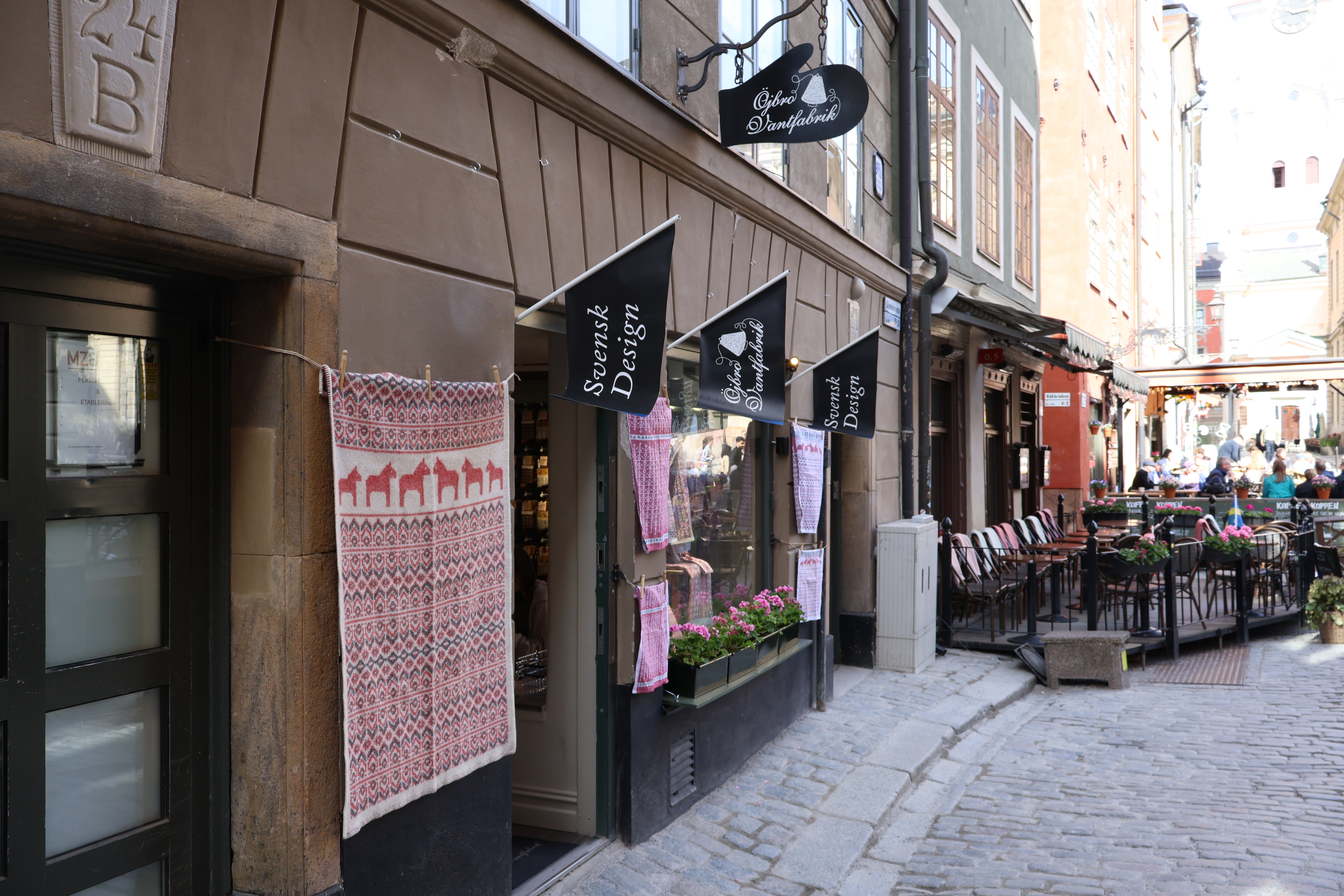 Visit our store Öjbro Vantfabrik at Stortorget in Gamla stan, Stockholm  