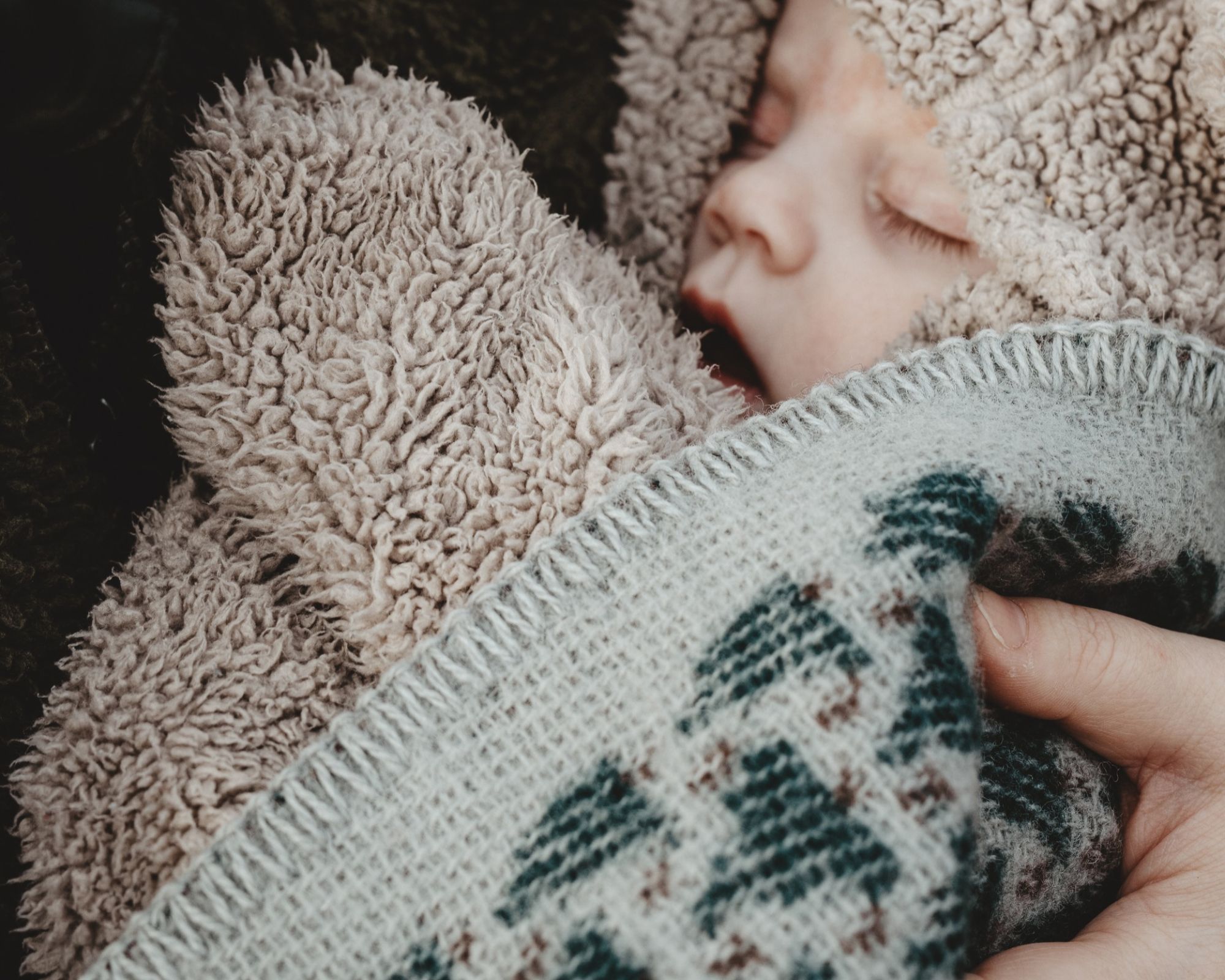 Babydecke aus Wollfilz, haustierfreundliche Decke