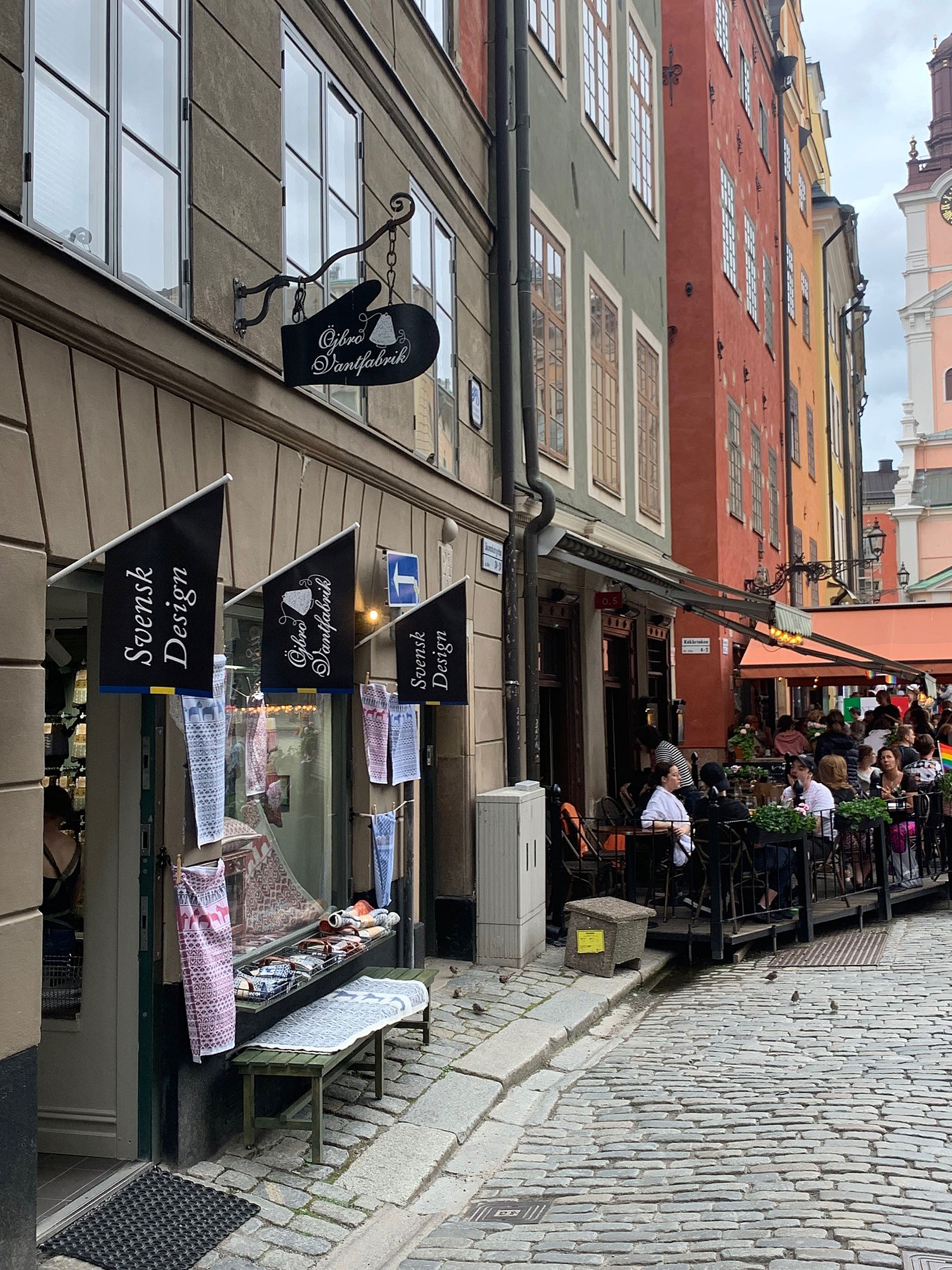 Visit our store Öjbro Vantfabrik at Stortorget in Gamla stan, Stockholm  