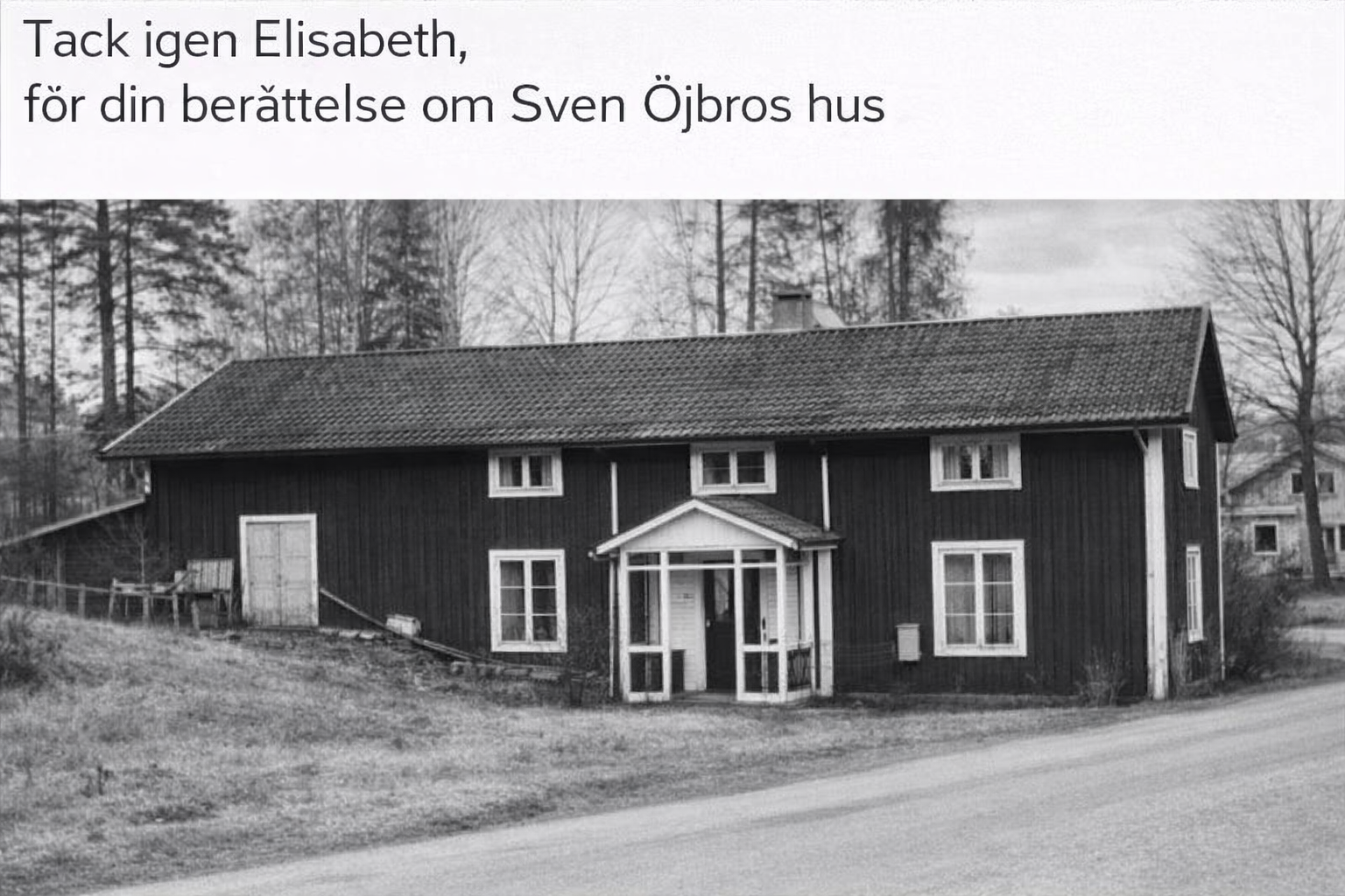 La maison de Sven Öjbro