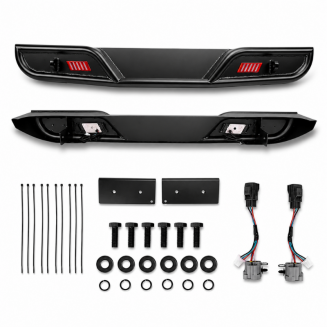 Bakre stötfångare – offroad Vermont – LED dimljus (Wrangler JK 07-17) - 2