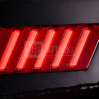 Bakre stötfångare – offroad Vermont – LED dimljus (Wrangler JK 07-17) - 7
