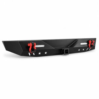 Bakre stötfångare – offroad Nevada – D-Rings & LED (Wrangler JL 18-26) - 4