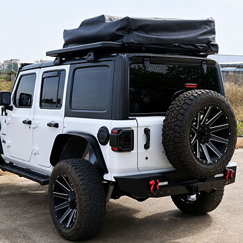 Bakre stötfångare – offroad Nevada – D-Rings & LED (Wrangler JL 18-26)