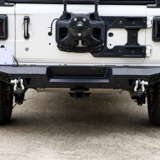Bakre stötfångare – offroad Alaska – D-Rings & hållare för registreringsskylt (Wrangler JL 18-26) - 3