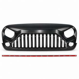 Övre grill – Topfire Monster Fury (Wrangler JK 2007 – 2017) - 3