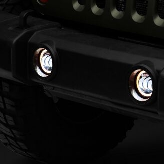 4" halo dimljus – Hel-LED med blinkers (Wrangler JK 07-18, JL 18-26) - 8