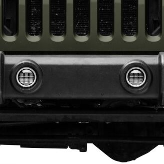 4" halo dimljus – Hel-LED med blinkers (Wrangler JK 07-18, JL 18-26) - 4