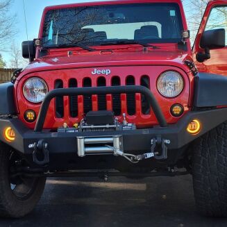 4" halo dimljus – Hel-LED med blinkers (Wrangler JK 07-18, JL 18-26) - 10