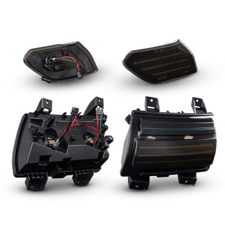 V2 röktonade LED blinkers + DRL + sidomarkeringsljus (Wrangler JL 18-26) - 7