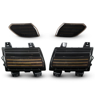 V2 röktonade LED blinkers + DRL + sidomarkeringsljus (Wrangler JL 18-26) - 2
