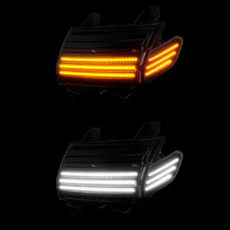 V2 röktonade LED blinkers + DRL + sidomarkeringsljus (Wrangler JL 18-26) - 4