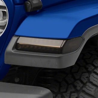 röktonade LED blinkers + DRL + sidomarkeringsljus (Wrangler JL 18-26) - 3