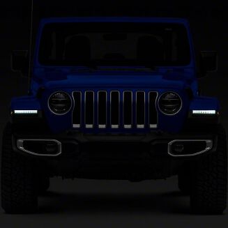 röktonade LED blinkers + DRL + sidomarkeringsljus (Wrangler JL 18-26) - 9