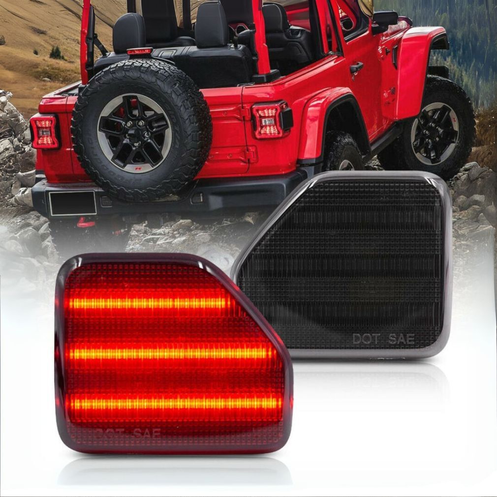 LED-markeringsljus för bakstötfångare (Wrangler JL 2018 – 2026)