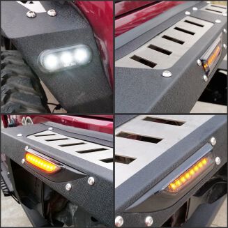 Skärmbreddare med LED-belysning – V2 (Wrangler JK 07-17) - 9