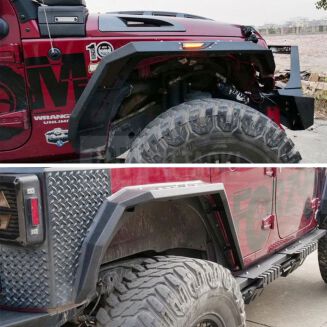 Skärmbreddare med LED-belysning – V2 (Wrangler JK 07-17) - 6