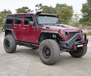Skärmbreddare med LED-belysning – V2 (Wrangler JK 07-17)