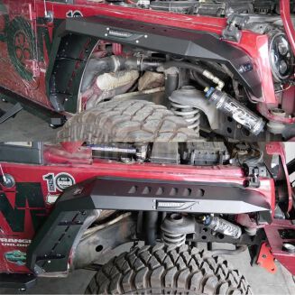 Skärmbreddare med LED-belysning – V1 (Wrangler JK 07-17) - 10