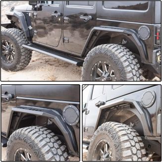 Skärmbreddare med LED-belysning – V1 (Wrangler JK 07-17) - 6