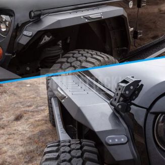 Skärmbreddare med LED-belysning – V1 (Wrangler JK 07-17) - 4