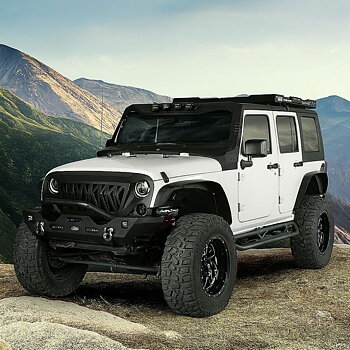 Skärmbreddare sats – Hooke Road (Wrangler JK 07-17)