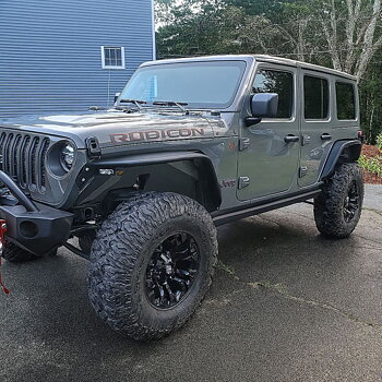 Aluminium fram och bak innerskärmar – sats (Wrangler JL 18-26)