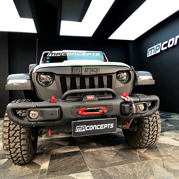 frontbåge för Aluminium Främre stötfångare (Wrangler JL 18-26)