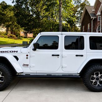Sidesteps i aluminium – svart strukturfinish (Wrangler 2018 – 2023 JL 4-dörrars) - 6