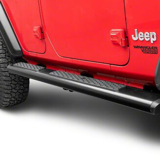 Sidesteps i aluminium – svart strukturfinish (Wrangler 2018 – 2023 JL 4-dörrars) - 10