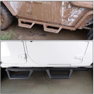 Sidesteps i stål – offroad – sats (Wrangler JL 18-26) - 11