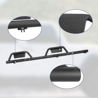 Sidesteps i stål – offroad sats – V2 (Wrangler JK 07-17) - 5