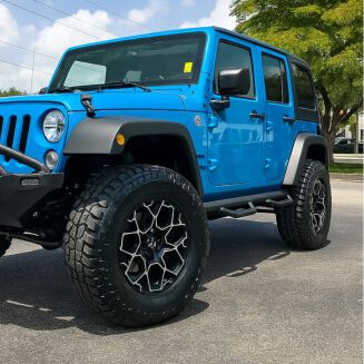 Sidesteps i stål – offroad sats – V2 (Wrangler JK 07-17) - 3