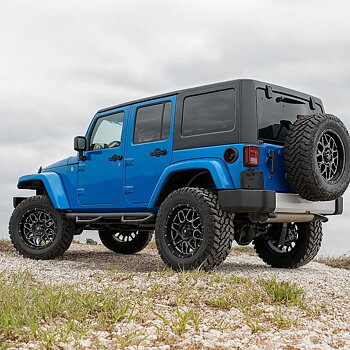 Sidesteps i stål – offroad sats – V2 (Wrangler JK 07-17)