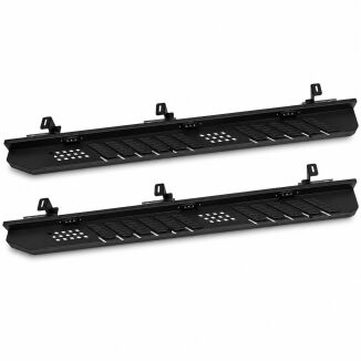 Sidesteps i stål med LED – offroad – sats (Wrangler JL 18-26) - 6