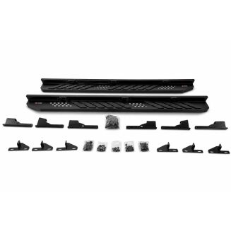 Sidesteps i stål med LED – offroad – sats (Wrangler JL 18-26) - 2