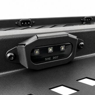Sidesteps i stål med LED – offroad – sats (Wrangler JL 18-26) - 9