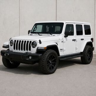 Sidesteps i stål med LED – offroad – sats (Wrangler JL 18-26) - 3