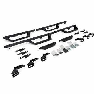 Sidesteps i stål – offroad – V1 sats (Wrangler JK 07-17) - 2