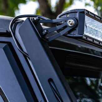 A-stolpe monteringsfästen + belysning + LED-ramp (Wrangler JL 18-26) - 11