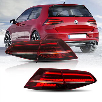 VLAND Full LED-bakljus Volkswagen Golf MK7/MK7.5 2013–2021