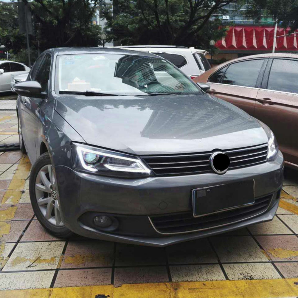 VLAND strålkastare för VW Jetta 2011-2018 med Demon Eyes [No e-mark engraving] - 12