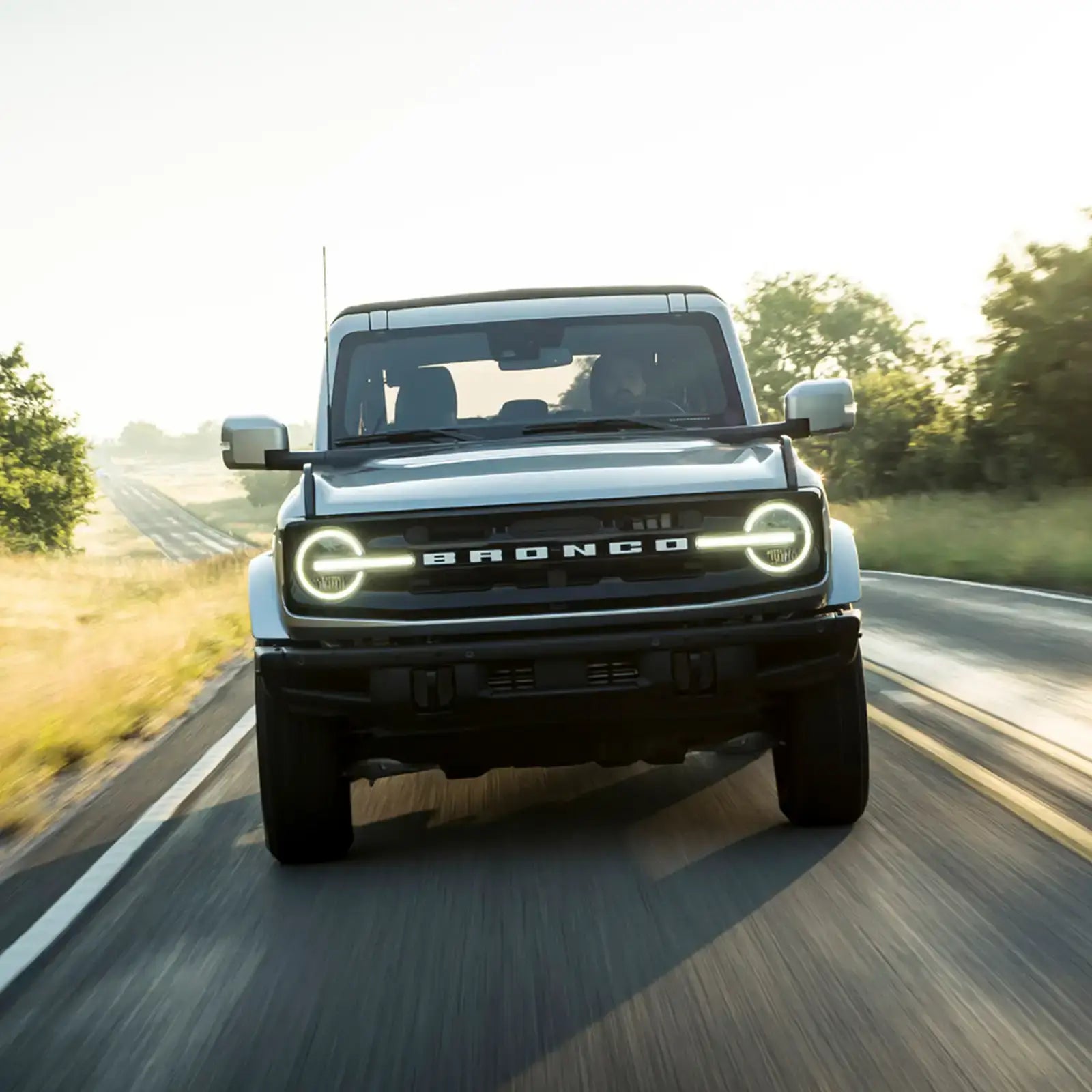 VLAND LED strålkastare för 2021-2026 Ford Bronco med Amber/White DRL Options - 6