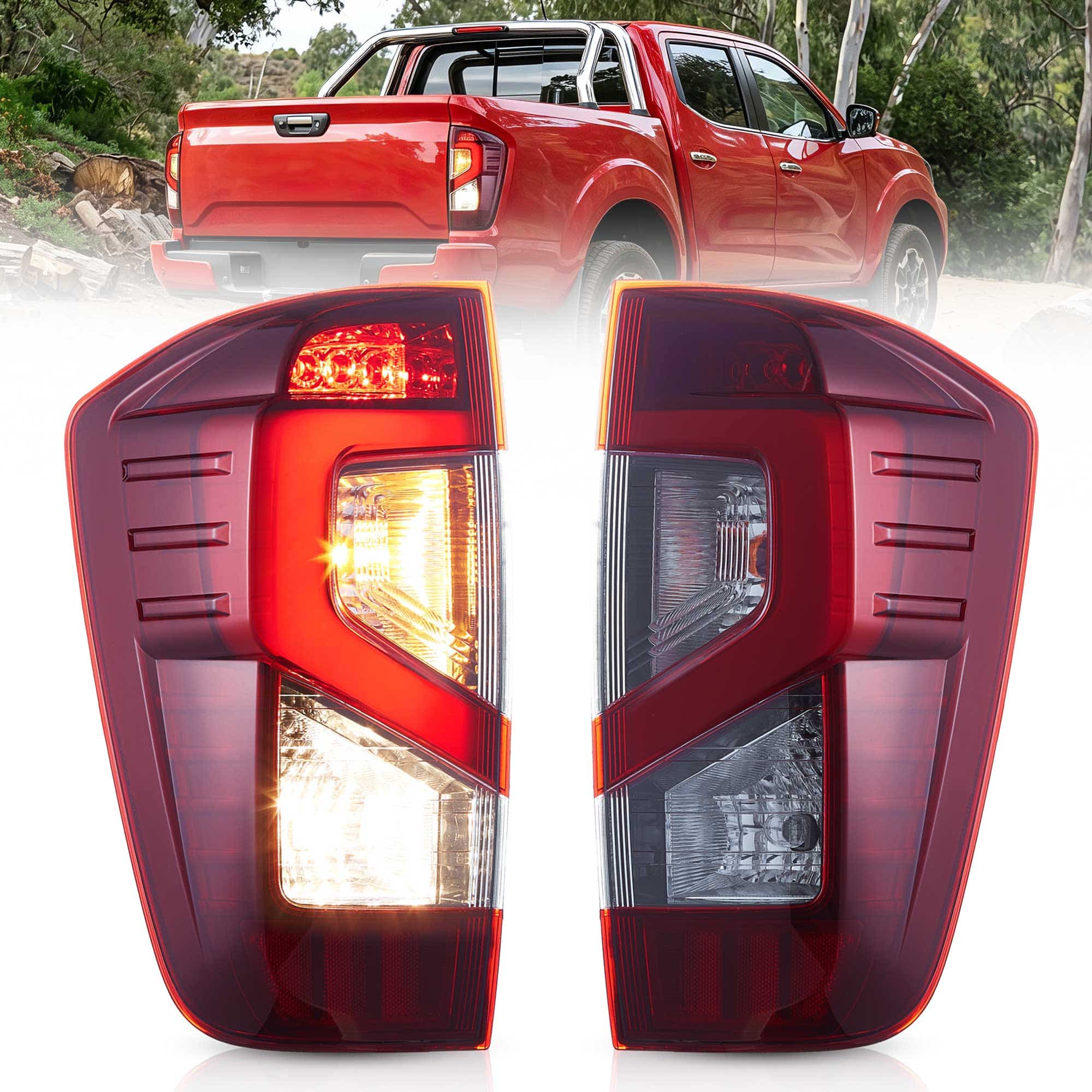 2014-2023 Nissan Navara/Frontier D23 Vland bakljus - 4