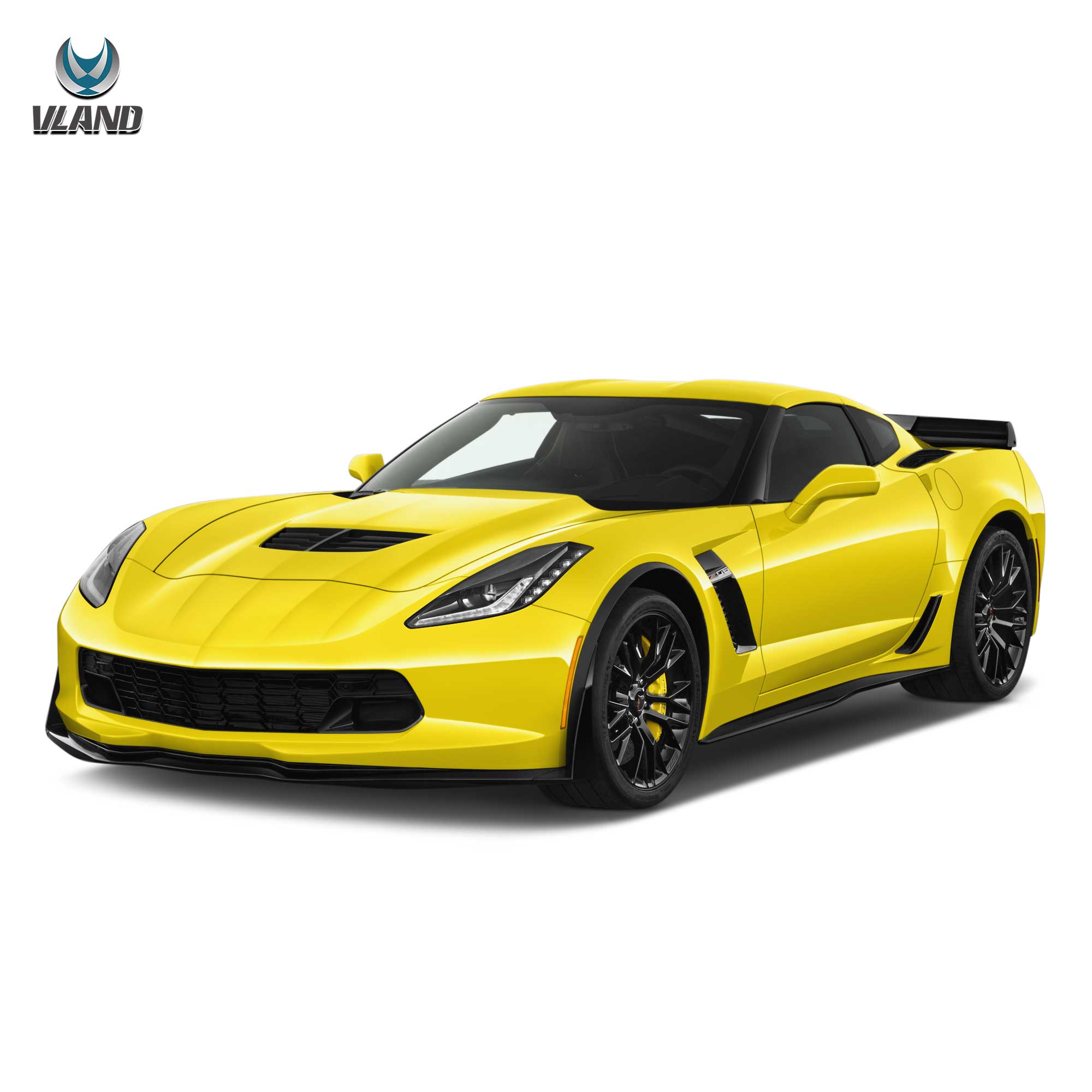 14-19 Chevrolet Corvette C7 Vland LED Dual Beam Projector strålkastare - 5