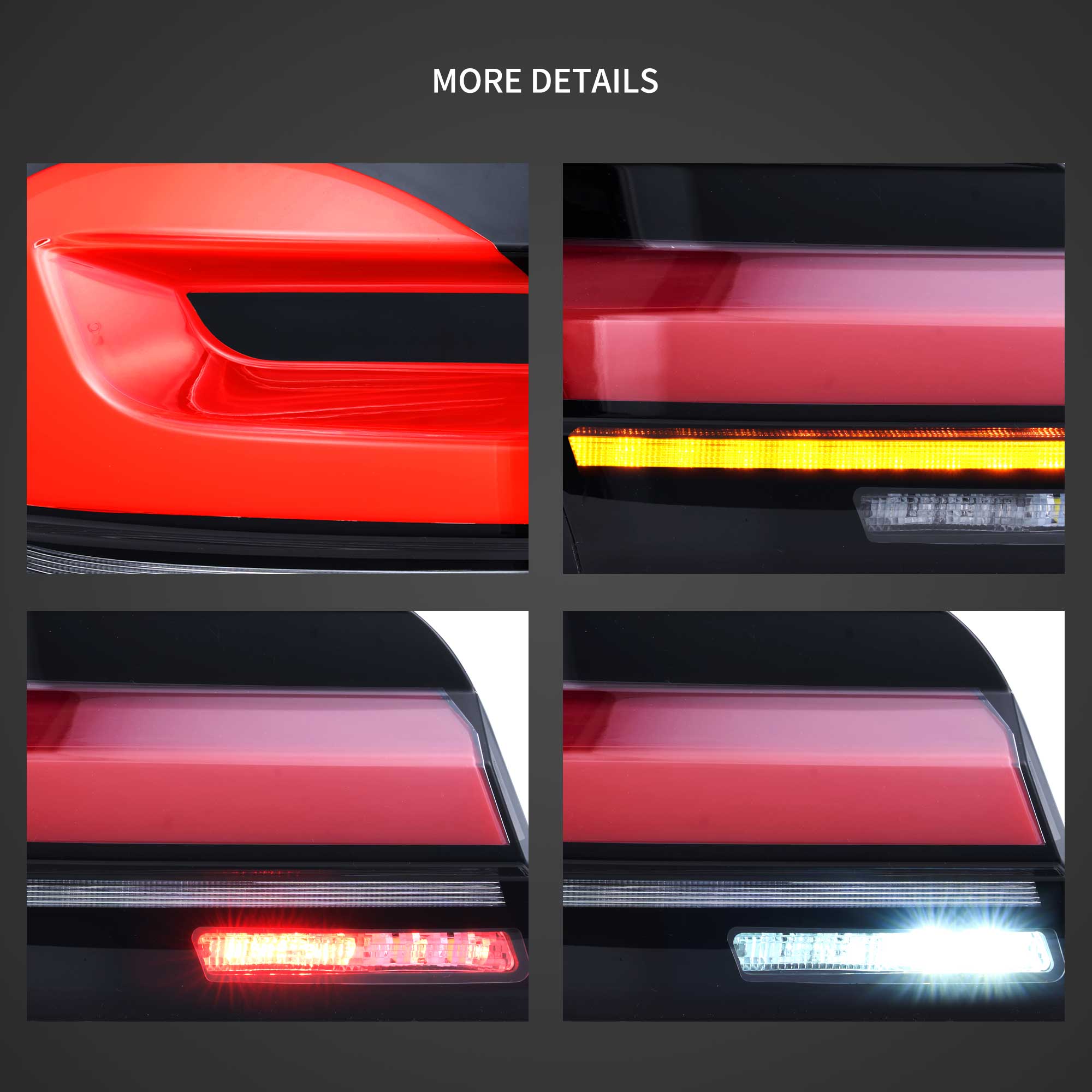 2011-2017 BMW F10 F18 VLAND LED bakljus - 10
