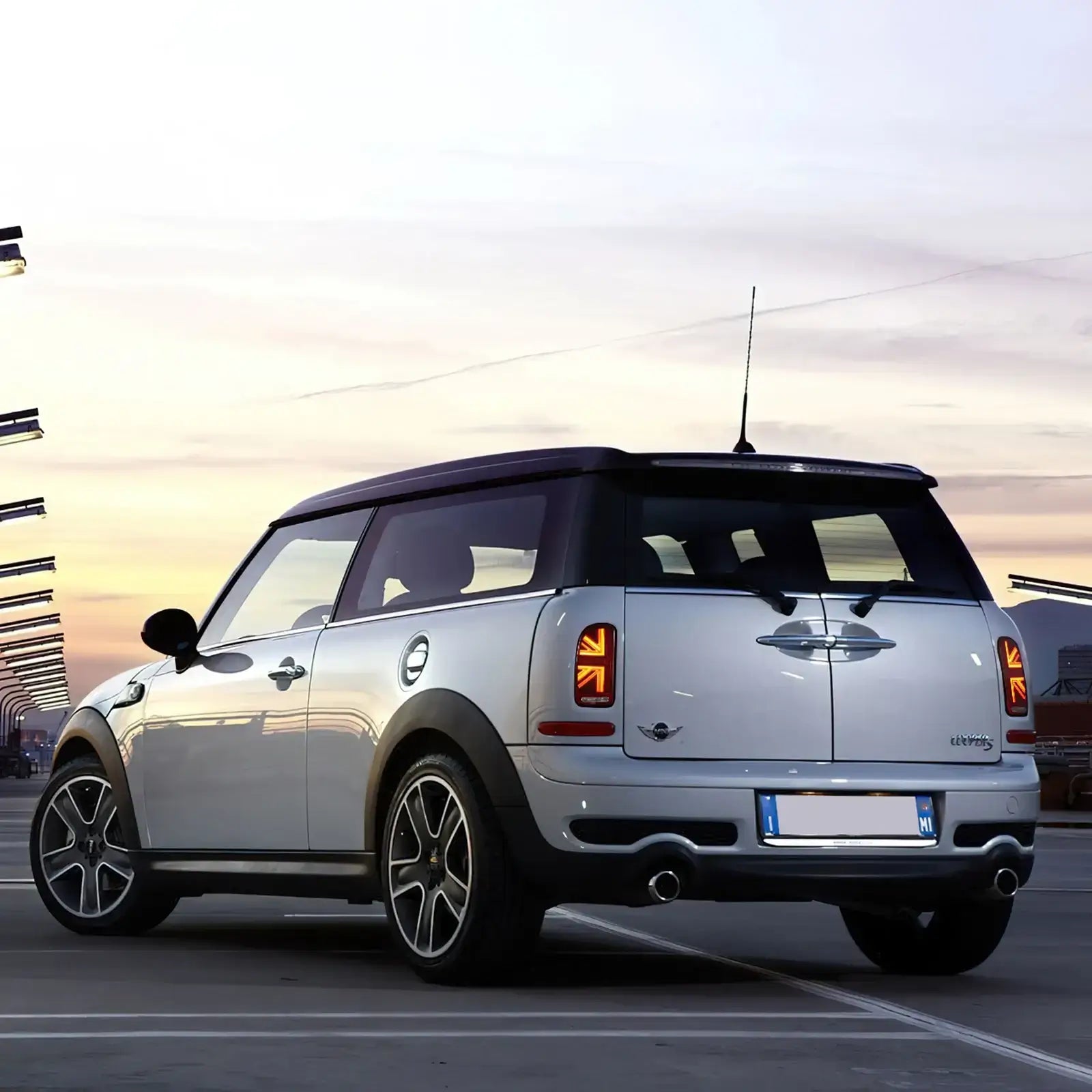 VLAND LED Union Jack bakljus för Mini R55 Clubman 2007-2013 [E-mark] - 9