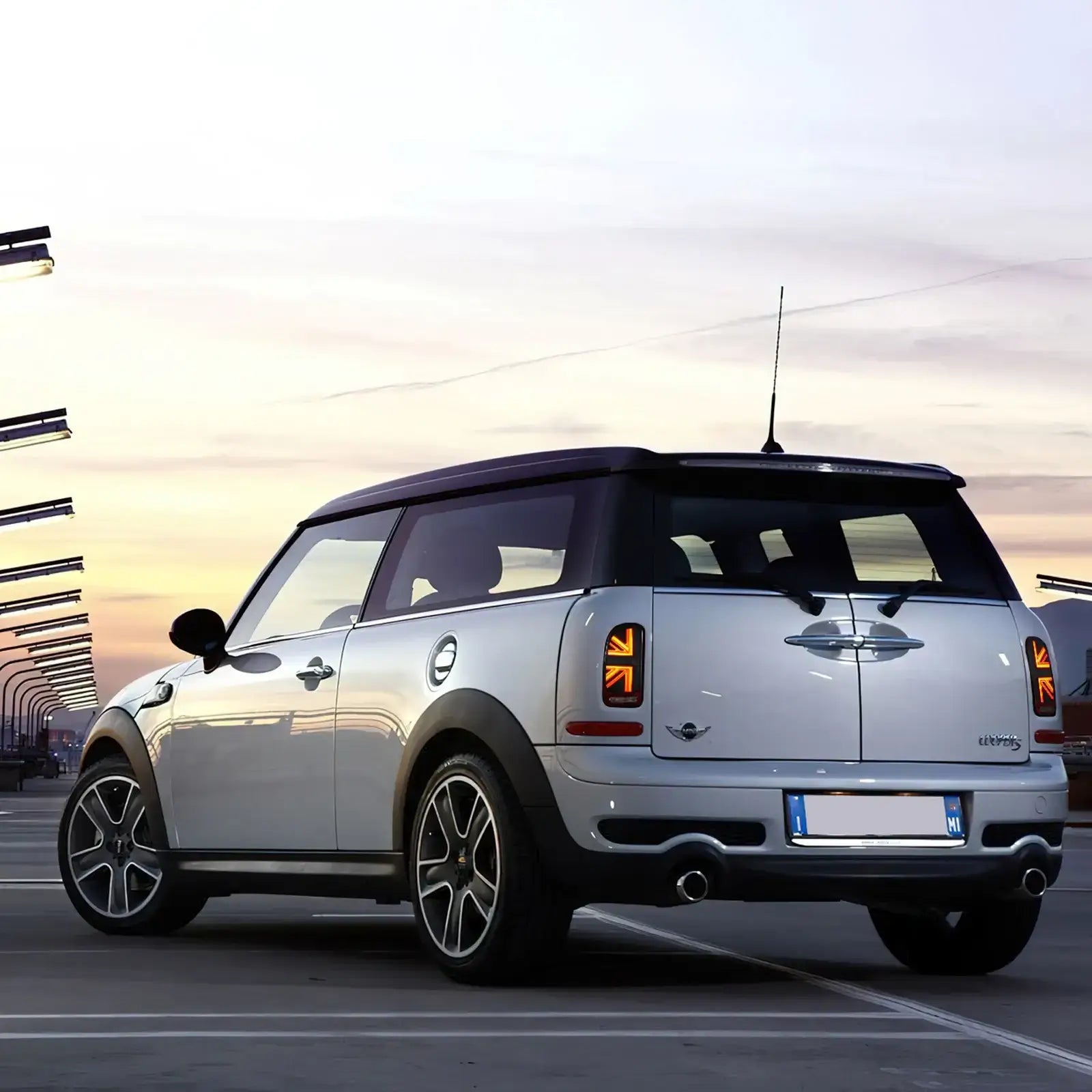 VLAND LED Union Jack bakljus för Mini R55 Clubman 2007-2013 [E-mark] - 5