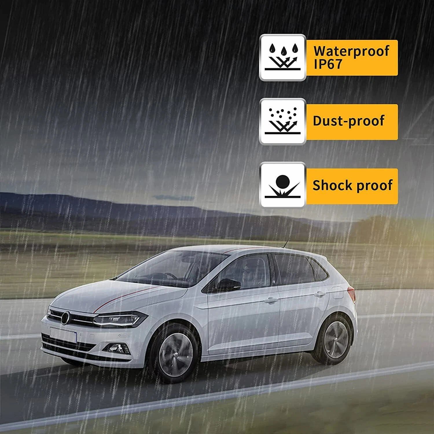 VLAND strålkastare för Polo MK6 2017-2021 med sekventiell blinkers - 8