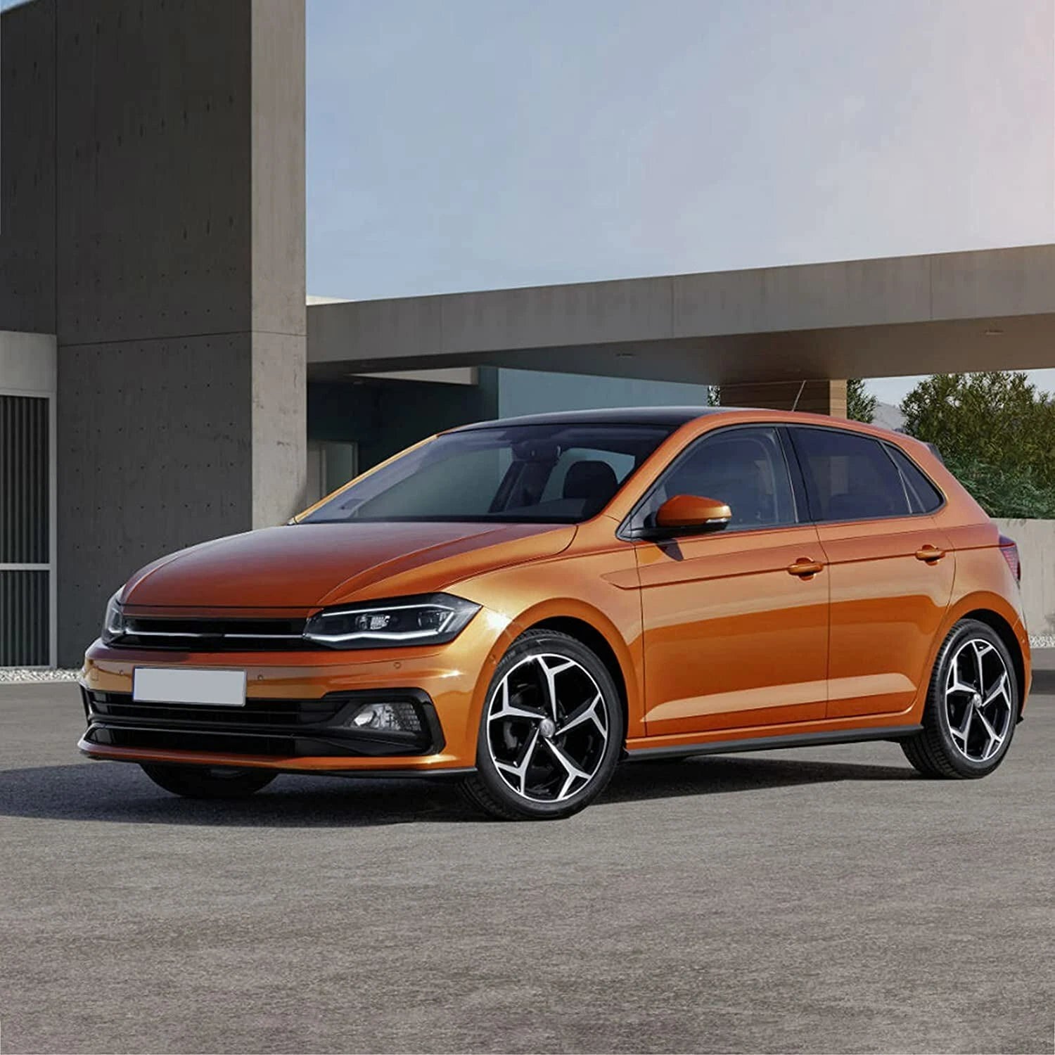 VLAND strålkastare för Polo MK6 2017-2021 med sekventiell blinkers - 7